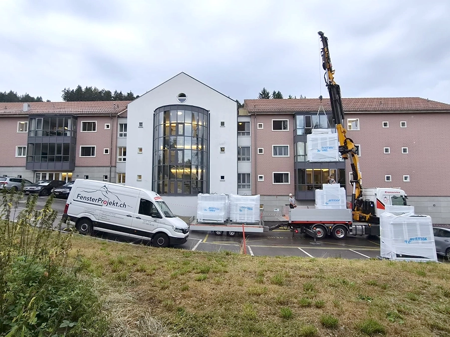 Fensteraustausch Stiftung Waldheim Walzenhausen Aussenansicht