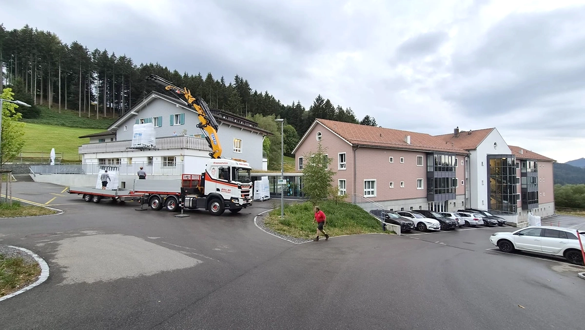Fensteraustausch Stiftung Waldheim Walzenhausen Aussenansicht