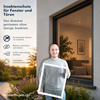 Insektenschutz-Ratgeber für Fenster und Türen von FensterProjekt